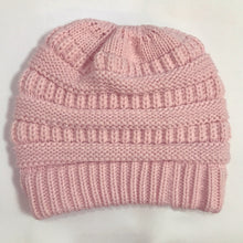 Premium Soft Knit Ponytail Beanie