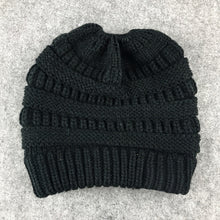 Premium Soft Knit Ponytail Beanie