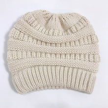 Premium Soft Knit Ponytail Beanie