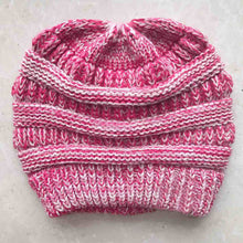 Premium Soft Knit Ponytail Beanie